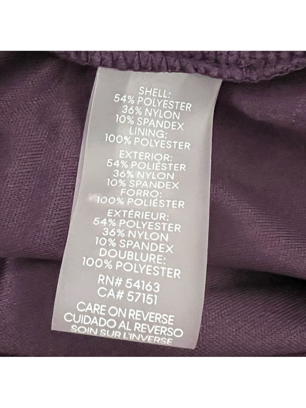 π©ποΈ NWT $159 Calvin Klein Purple Short V-Neck Ruffled Hem Faux Wrap Velvet Dress - Picture 11 of 14